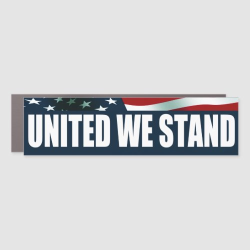 United We Stand Car Magnet