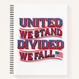 United We Stand, Divided We Fall Sketchbook Notebook