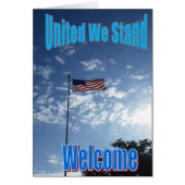 'United We Stand' New US Citizen Card (Front)