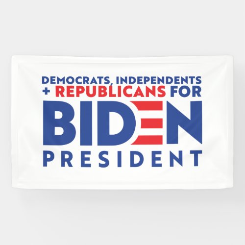 United With Biden Banner