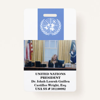 #UNITEDNATIONS BADGE