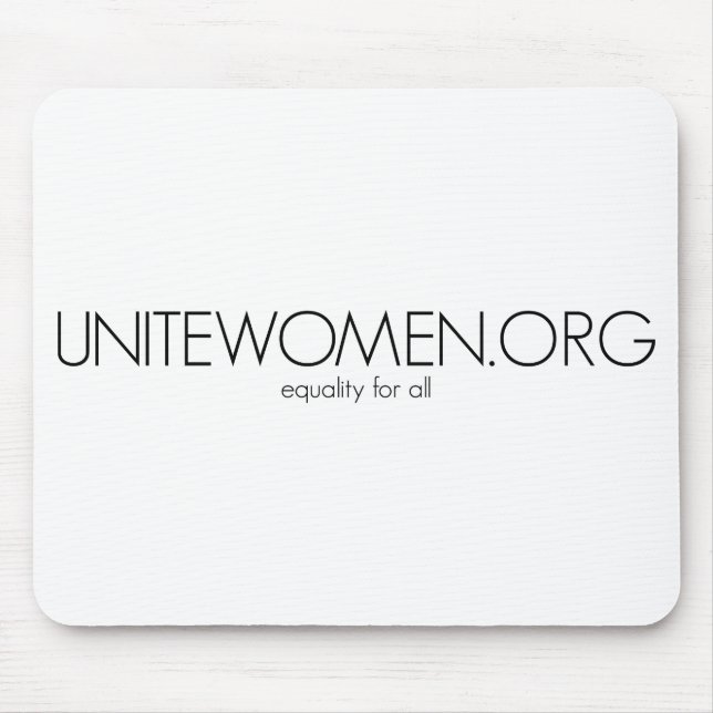 UniteWomen.org mousepad (Front)