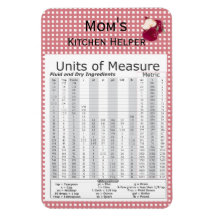 Units of Measure Apple Design Premium Flexi Magnet