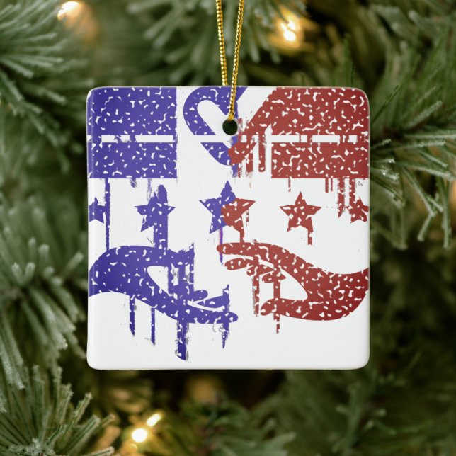 Unity Amidst Differences Ceramic Ornament (Tree)