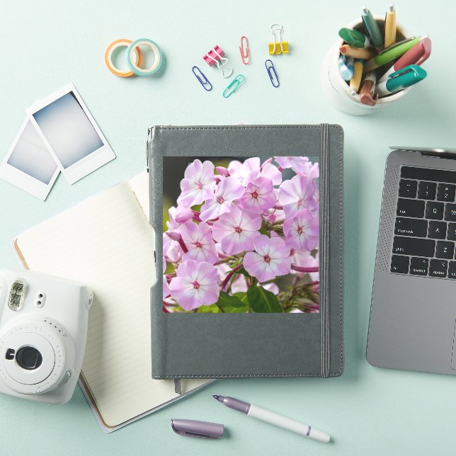 Unity Blossom – Pink Phlox Sticker (iPad Cover)