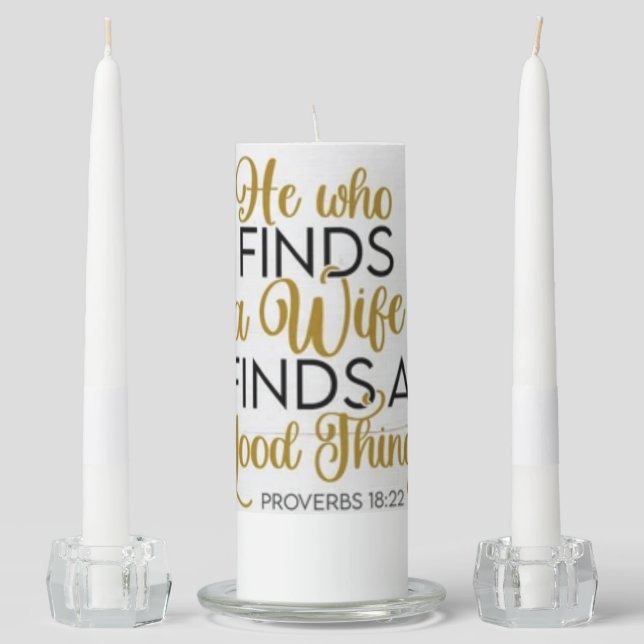 Unity Candle Set (Front)