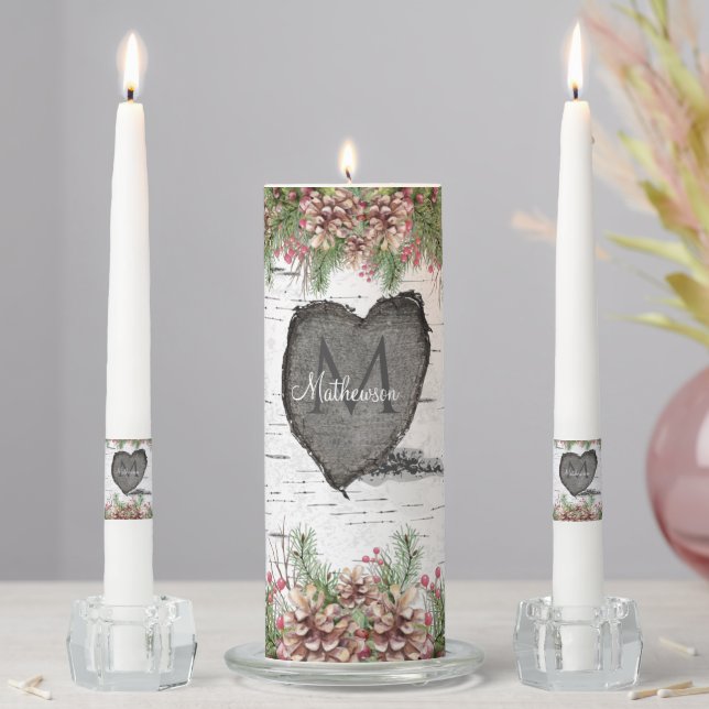 Unity Candle Set (In Situ)