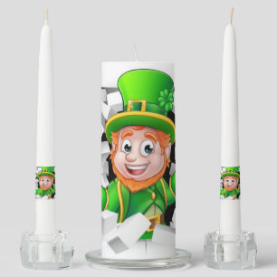 Unity Candle Set Happy St. Patrick's Day