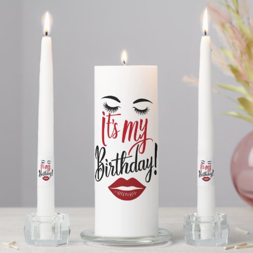 Unity Candle Set _ Its My Birthday