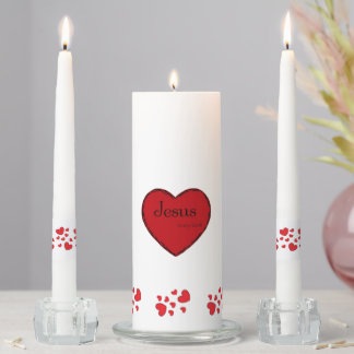 Unity Candle Set Jesus is my Lord!