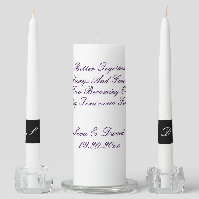 Unity Candles (Front)