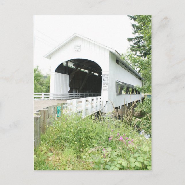 Unity Covered Bridge Postcard (Front)