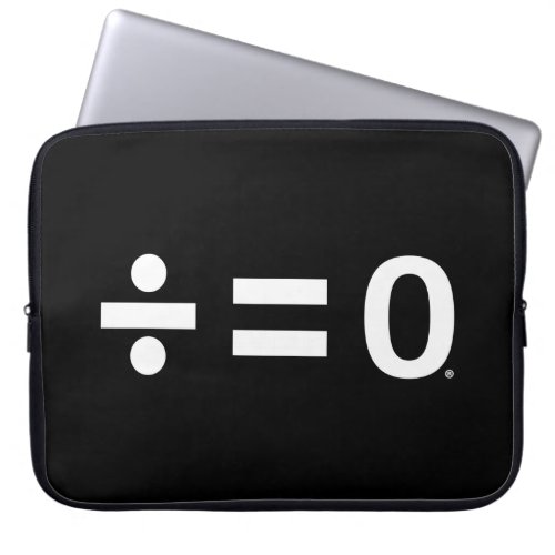 Unity Dark Neoprene Laptop Sleeve 15 inch