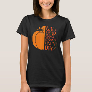 Unity Day Orange Kids 2022 Anti Bullying Love Sign T-Shirt