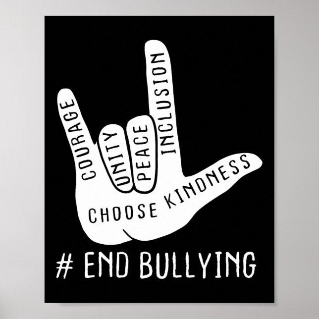 Unity Day Orange Kids 2024 Anti Bullying Choose Ki Poster (Front)