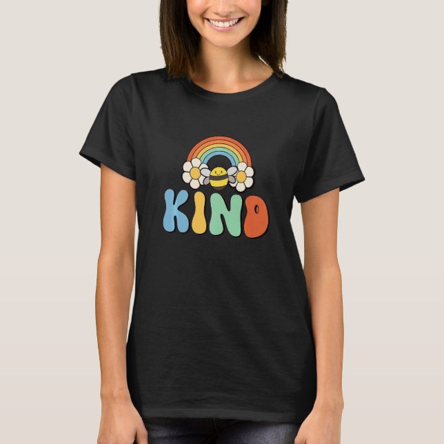 Unity Day Orange Kids Bee Kind Anti Bullying Retro T-Shirt (Front)