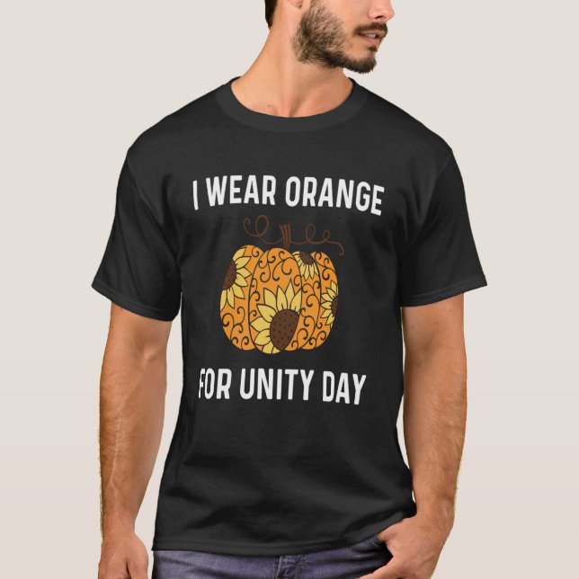 Unity Day  Orange Kids Unity Day Pumpkin Toddler B T-Shirt (Front)