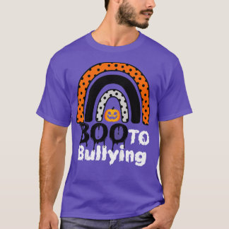 UNITY DAY Orange Tee Boo To Bullying Halloween