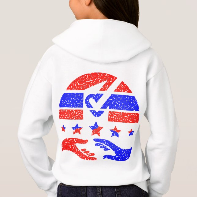 Unity in Action - A Beacon of Partnership Hoodie (Back)