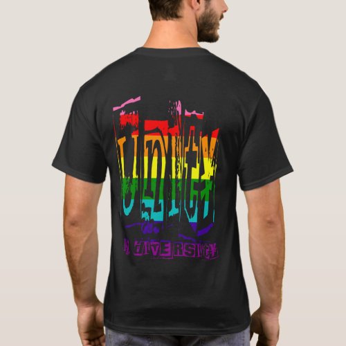 Unity in Diversity LGBT Rainbow Gay Pride T_Shirt