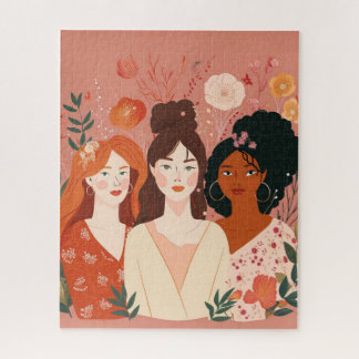 "Unity in Diversity" Puzzle Happy Women`s Day
