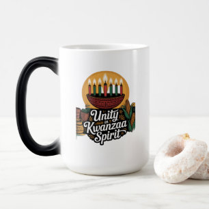 Unity in Kwanzaa Spirit Color Morph Mug