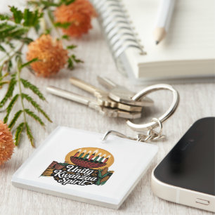 Unity in Kwanzaa Spirit Keychain