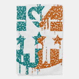 Unity in Motion - Drips of Democracy Garden Flag