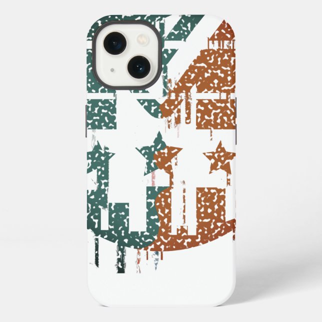 Unity in Motion - Drips of Democracy Iphone Case (Back)