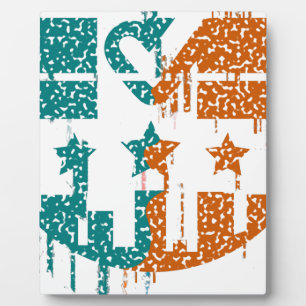 Unity in Motion - Drips of Democracy Plaque