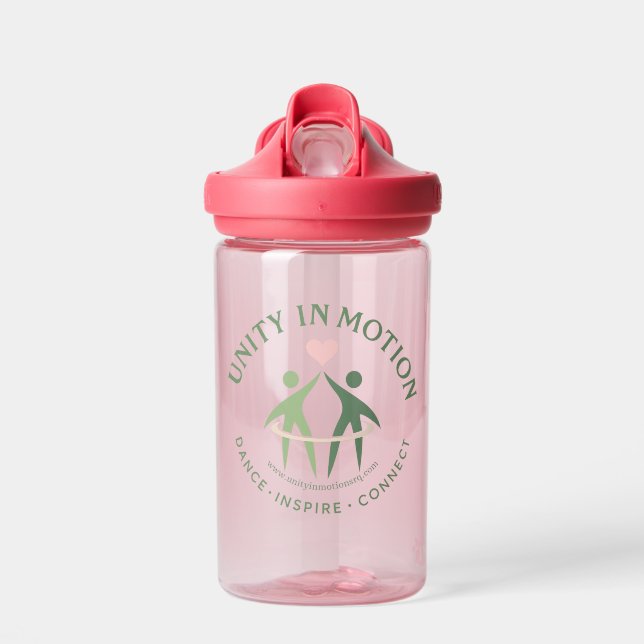 Unity in Motion Kids  Water Bottle (Front)