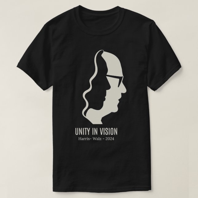 Unity in Vision Walz 2024 TShirt (Design Front)