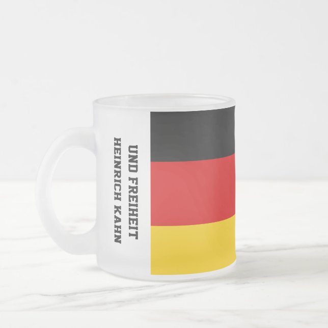 Unity Justice Freedom Germany Flag Mug (Left)
