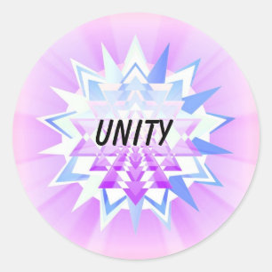Unity (Virtue sticker) Classic Round Sticker