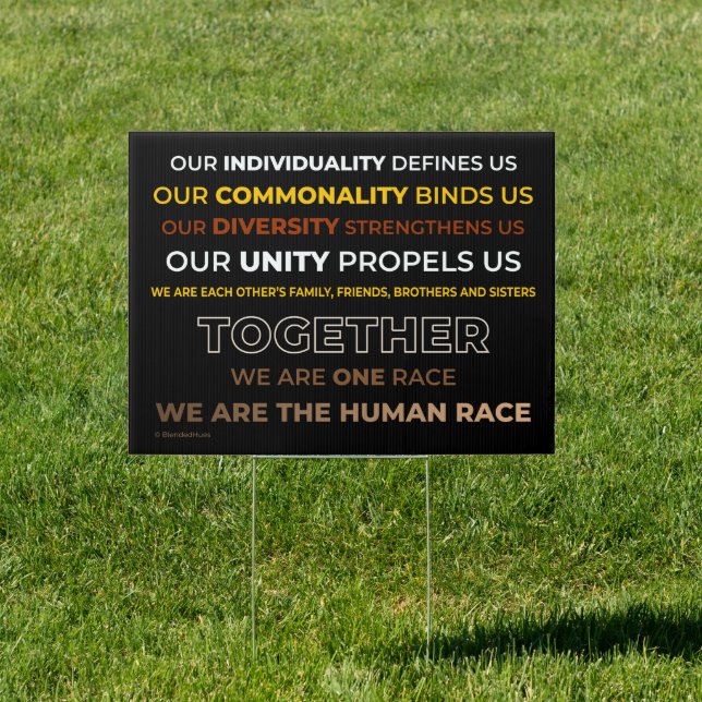 Unity Yard Sign (18 x 24) (Insitu)
