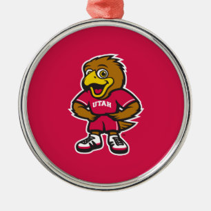 Univ of Utah Youth Logo Metal Ornament