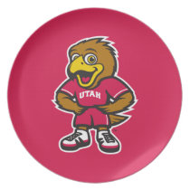 Univ of Utah Youth Logo Plate