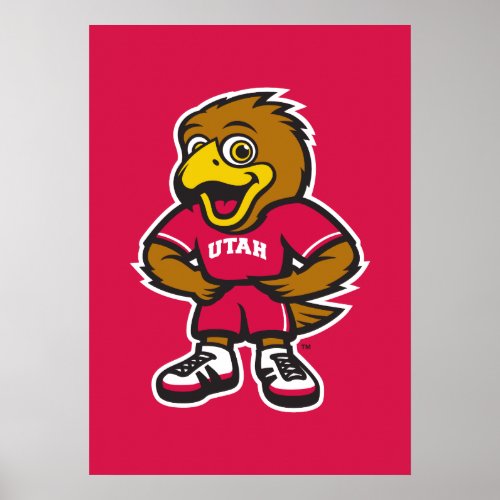Univ of Utah Youth Logo Poster