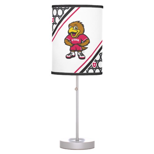 Univ of Utah Youth Logo Table Lamp