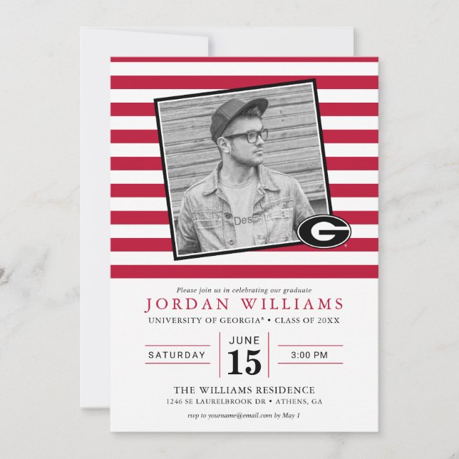Univeristy of Georgia Graduation Announcement (Front)