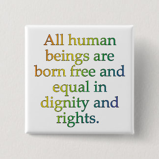 Universal Declaration of Human Rights Button