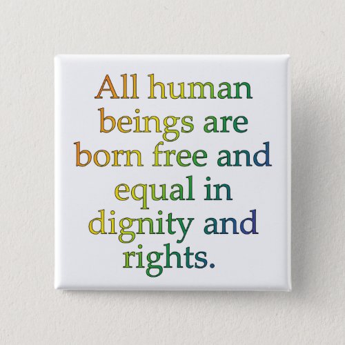 Universal Declaration of Human Rights Button
