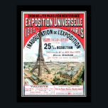Universal Exposition Paris 1889 Vintage Poster<br><div class="desc">Universal Exposition Paris 1889 Vintage Poster art deco,  retro images,  vintage illustrations,  vintage retro,  nouveau,  deco image,  vintage travel,  france travel,  paris travel,  french,  vintagestore,  vintage,  restaurant drco,  retro,  travel,  vintage images,  victorian,  victorian images,  vintage graphics,  popular,  décor styles,  retro style,  cool,  modern,  country,  landscapes,  vintage store,  posters</div>