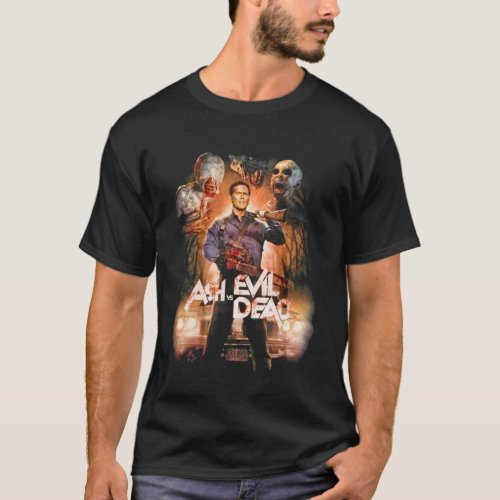 Universal Halloween Horror Nights Ash Vs Evil Dead T_Shirt