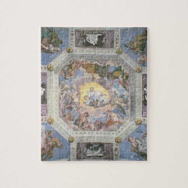 Universal Harmony, or Divine Love, from the ceilin Jigsaw Puzzle (Vertical)