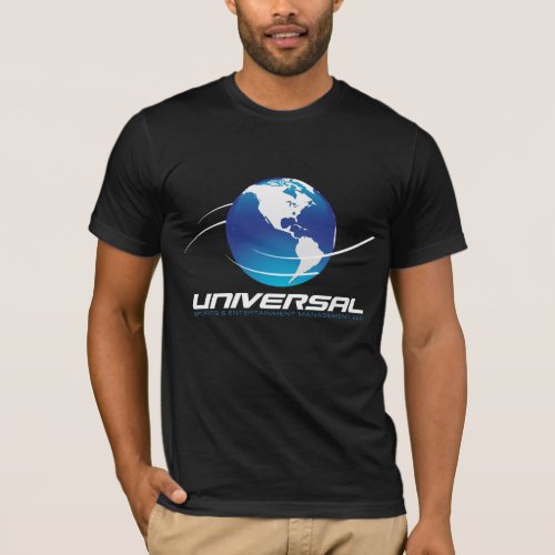 Universal Logo T_Shirt _ Black