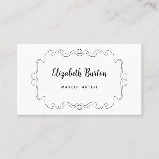 Universal modern business card in trendy color.
