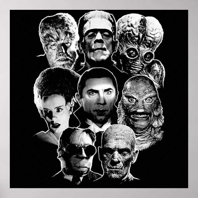 Universal Monster Gang Poster (Front)