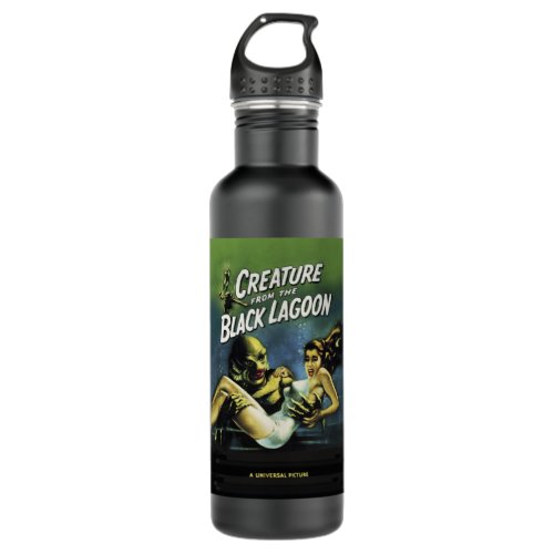 Universal Monsters Creature From The Black Lagoon  Stainless Steel Water Bottle