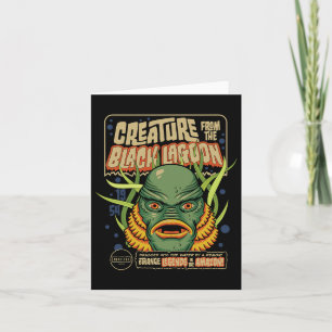 Universal Monsters Creature Retro Halloween Mask Card